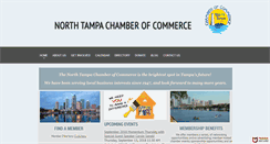 Desktop Screenshot of northtampachamber.com